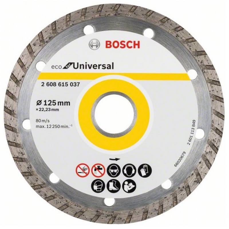 Диск диамантен Turbo ECO Universal 125 мм – (Bosch)