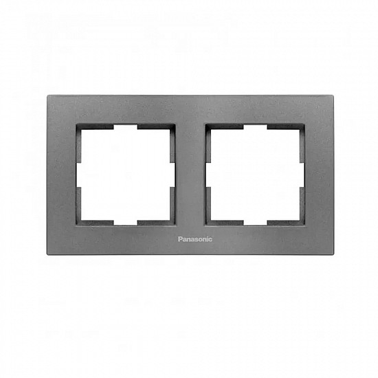 Рамка двойна тъмносива WKTF08022DG-EU2 Karre Plus – (Panasonic)