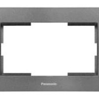 Рамка за двоен контакт тъмносива WKTF08092DG Karre Plus – (Panasonic)