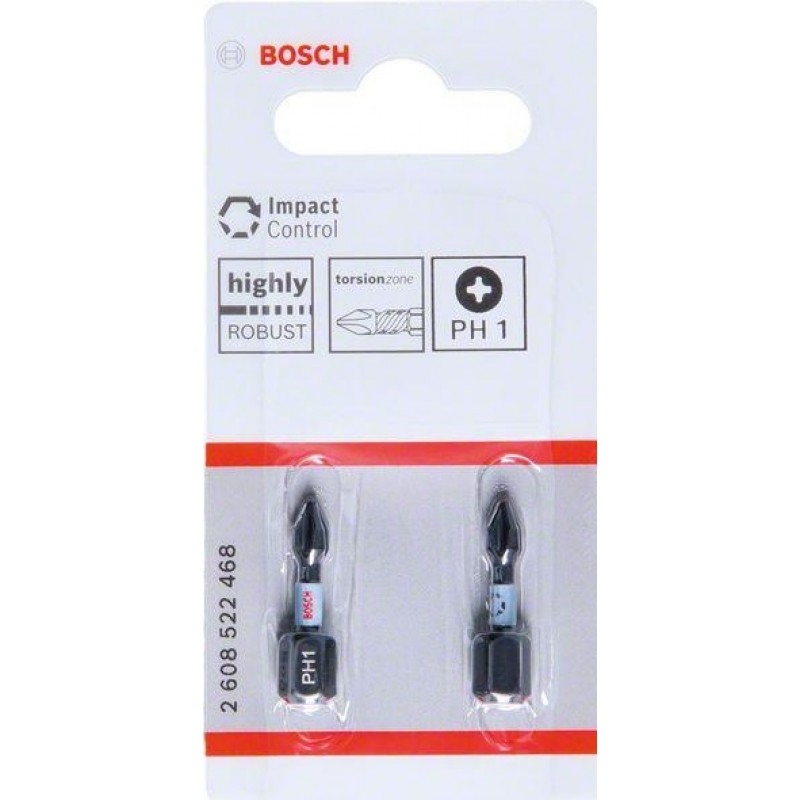 Битове Impact Control PH1 2 бр 25 мм – (Bosch)