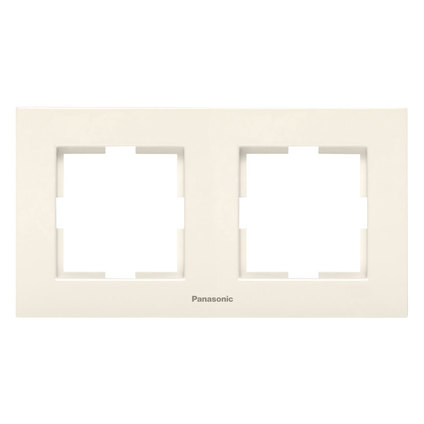 Рамка двойна крем WKTF08022BG Karre Plus – (Panasonic)