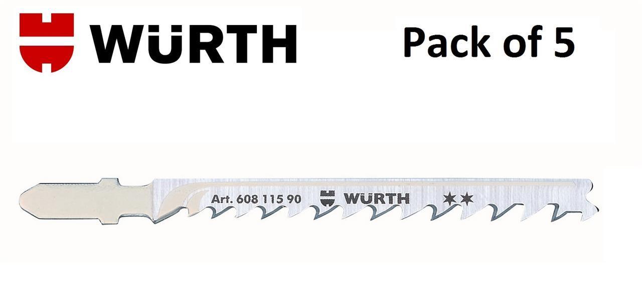 Нож за ел. зеге Т118 за дърво 75/25м – 1 бройка – (Wurth)