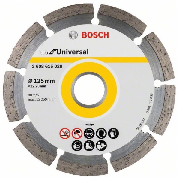 Диск диамантен ECO Universal 125 мм – (Bosch)