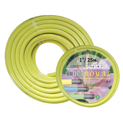 Маркуч градински 1″ 25 мм 25 м Royal – (Herly)