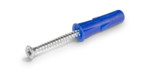 Дюбел универсален Uno 10/36 – с винт блистер 15 бр – (Rawlplug)