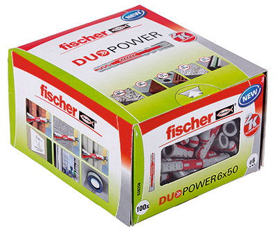 Дюбел универсален Duopower  6*50 мм. – 100 бр – (Fischer)