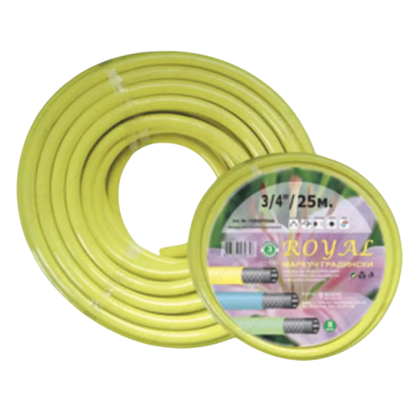 Маркуч градински 3/4″ 25 мм 25 м Royal – (Herly)