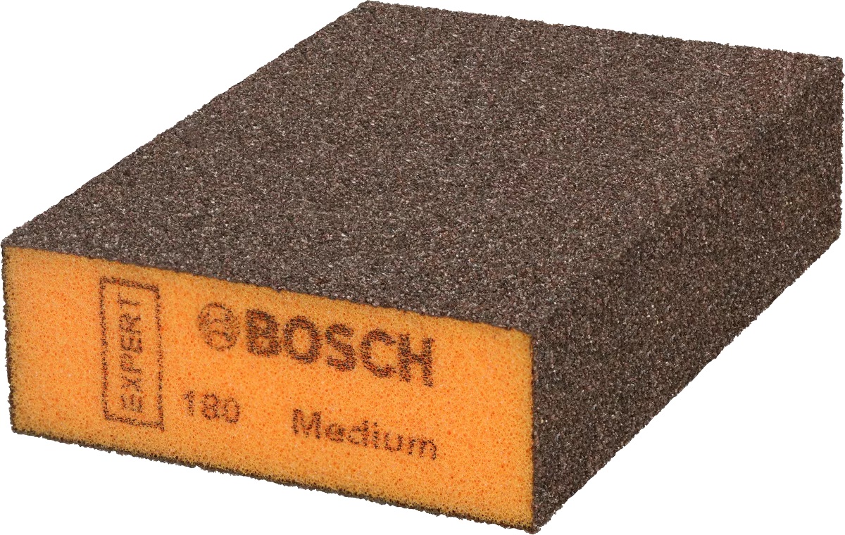 Гъба абразивна Expert P180  69x97x26 мм Best for Flat & Edge – (Bosch)