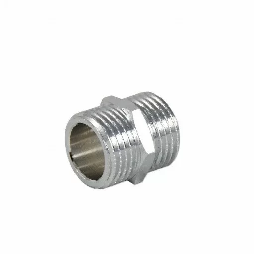 Нипел никел хром 3/8″х3/8“