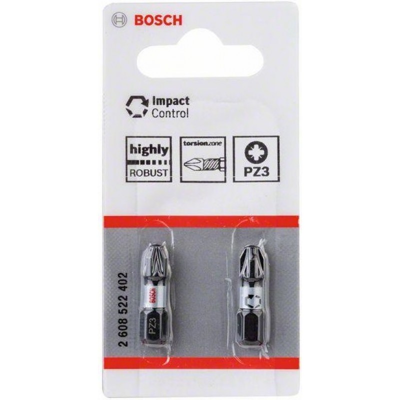 Битове Impact Control PZ3 2 бр 25 мм – (Bosch)