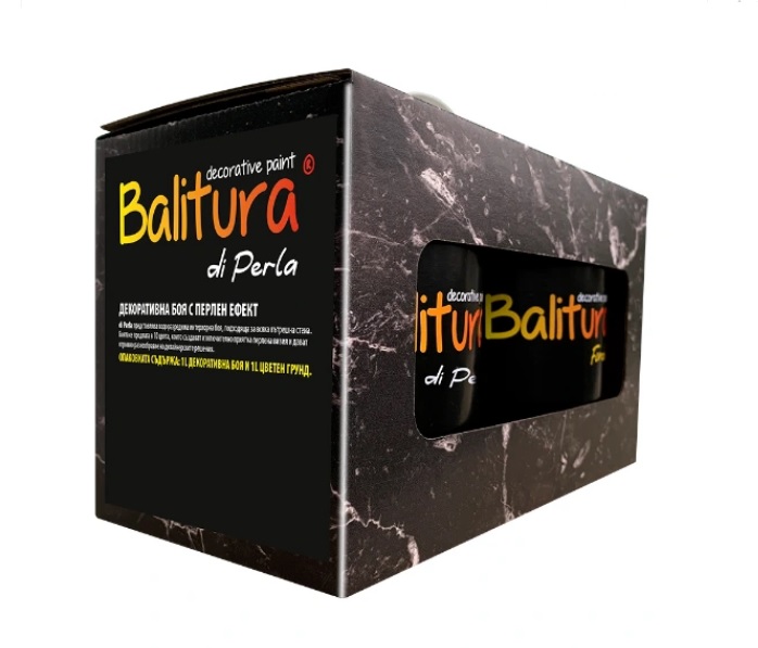 Боя декоративна перлена 2л Balitura Di Perla цвят DP07 – (Теразид)