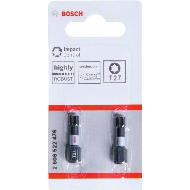 Битове Impact Control T27 2 бр 25 мм – (Bosch)