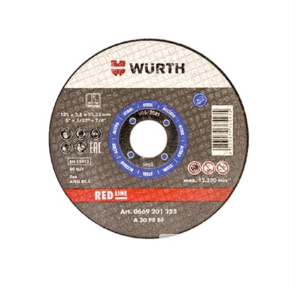 Диск метал 125/1.0/22мм Red Line Metal – (Wurth)