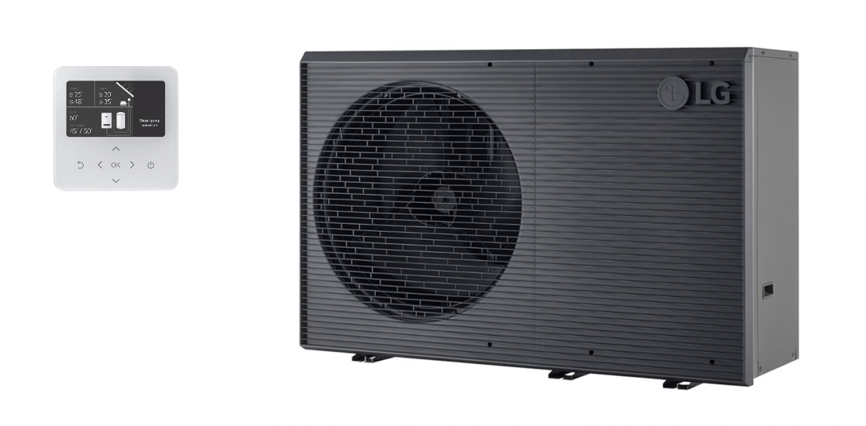 Термопомпа 12 kW LG THERMA V NEW Monobloc- HM121MRS.UB40 (LG)