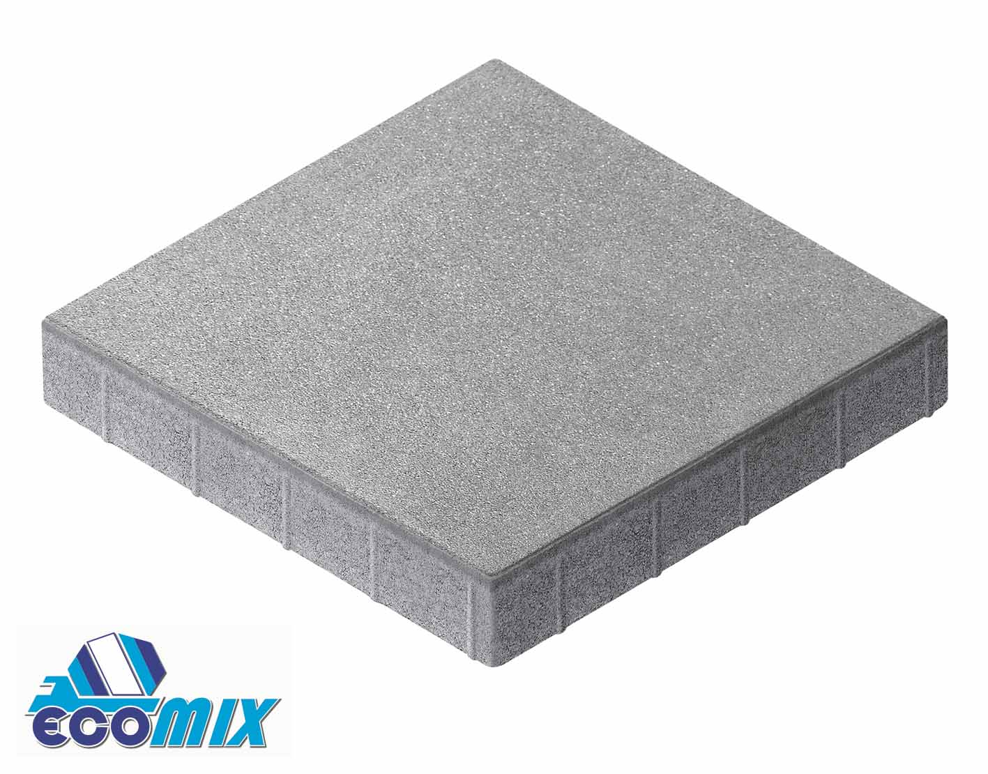 Плочка тротоарна 40/40/5 см. – сива 84 бр./пале (Екомикс)