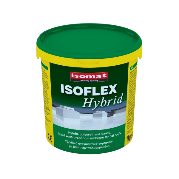 Хидроизолация еднокомпонентна Isoflex Hybrid – 1 кг. бяла (Isomat)