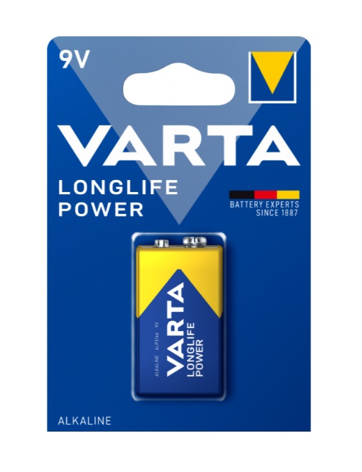 Батерия усилена алкална Longlife Power 9V 6LP3146 – 1 бр  – (Varta)